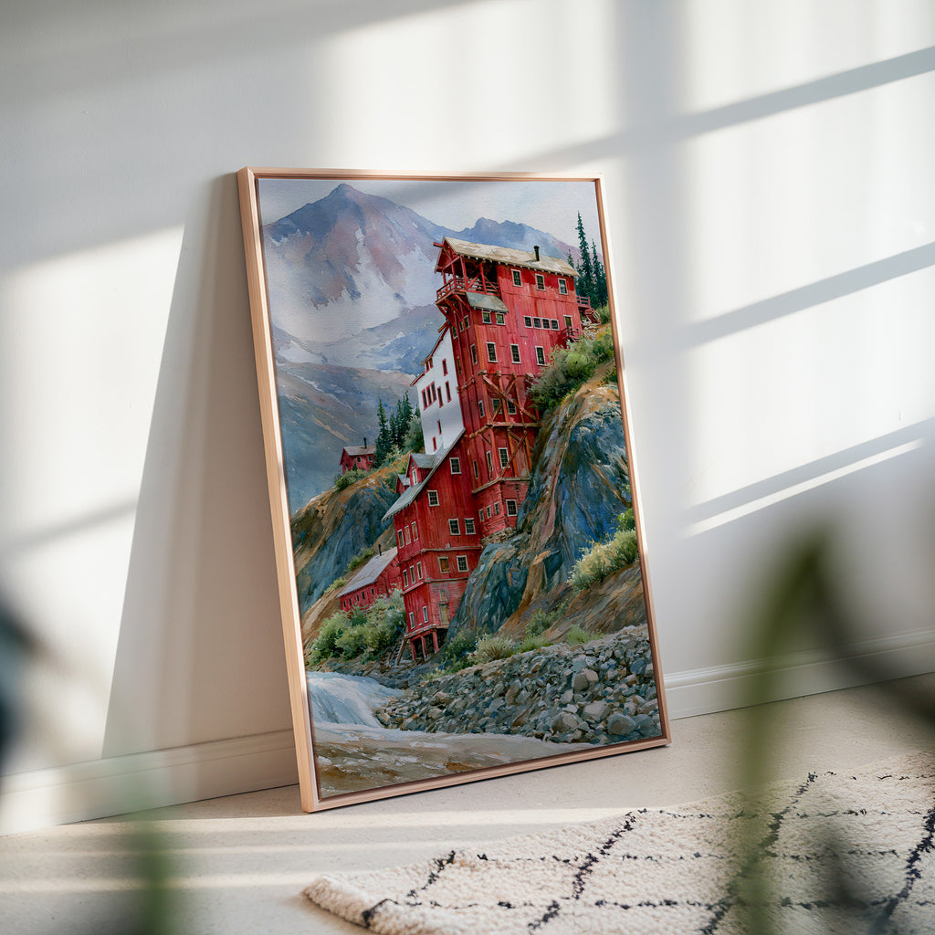 Wrangell–St. Elias National Park Watercolor Art
