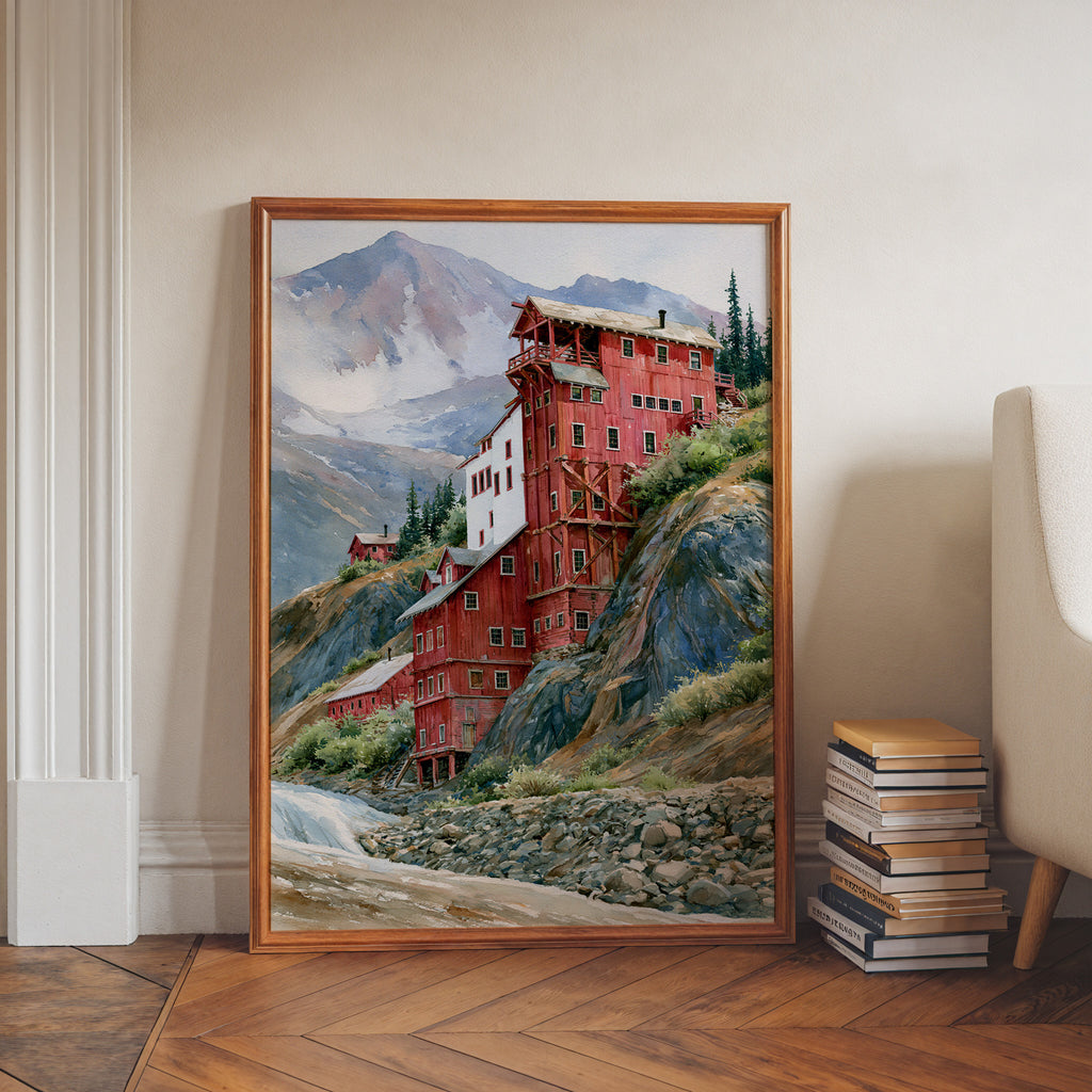 Wrangell–St. Elias National Park Watercolor Art