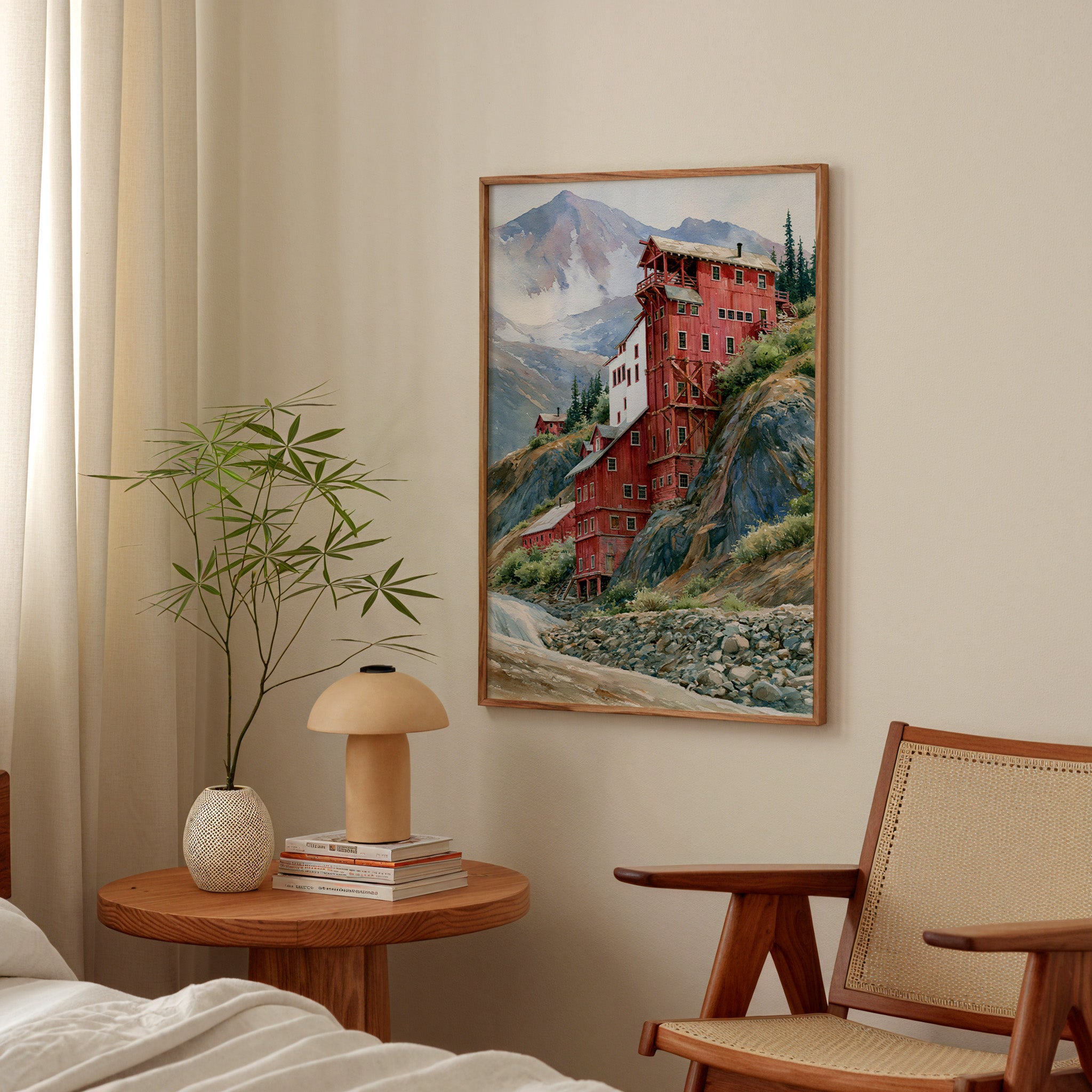 Wrangell–St. Elias National Park Watercolor Art