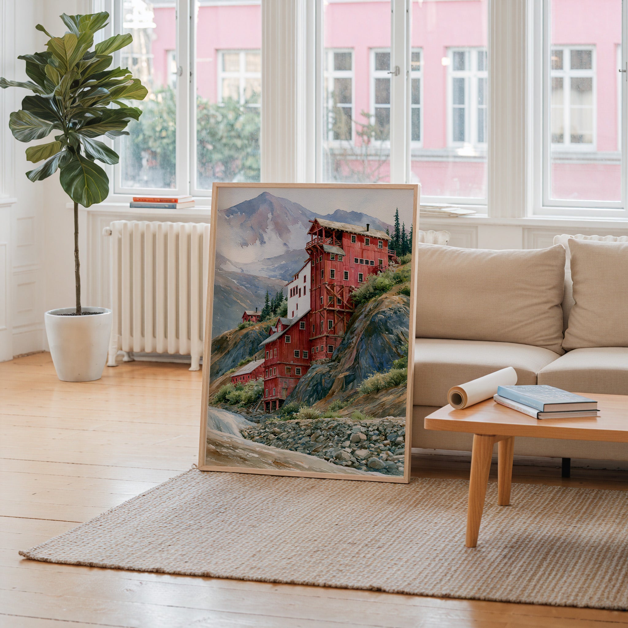 Wrangell–St. Elias National Park Watercolor Art