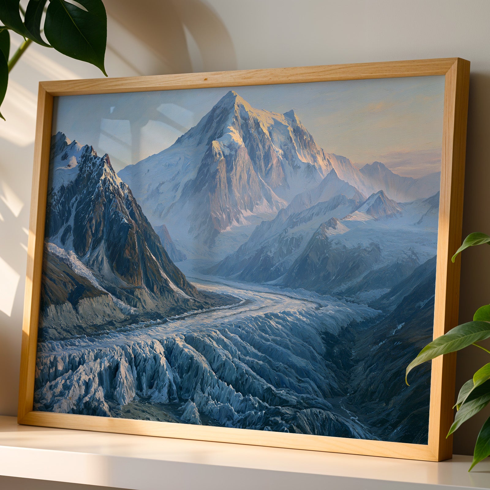 Wrangell–St. Elias National Park Classical Oil Painting