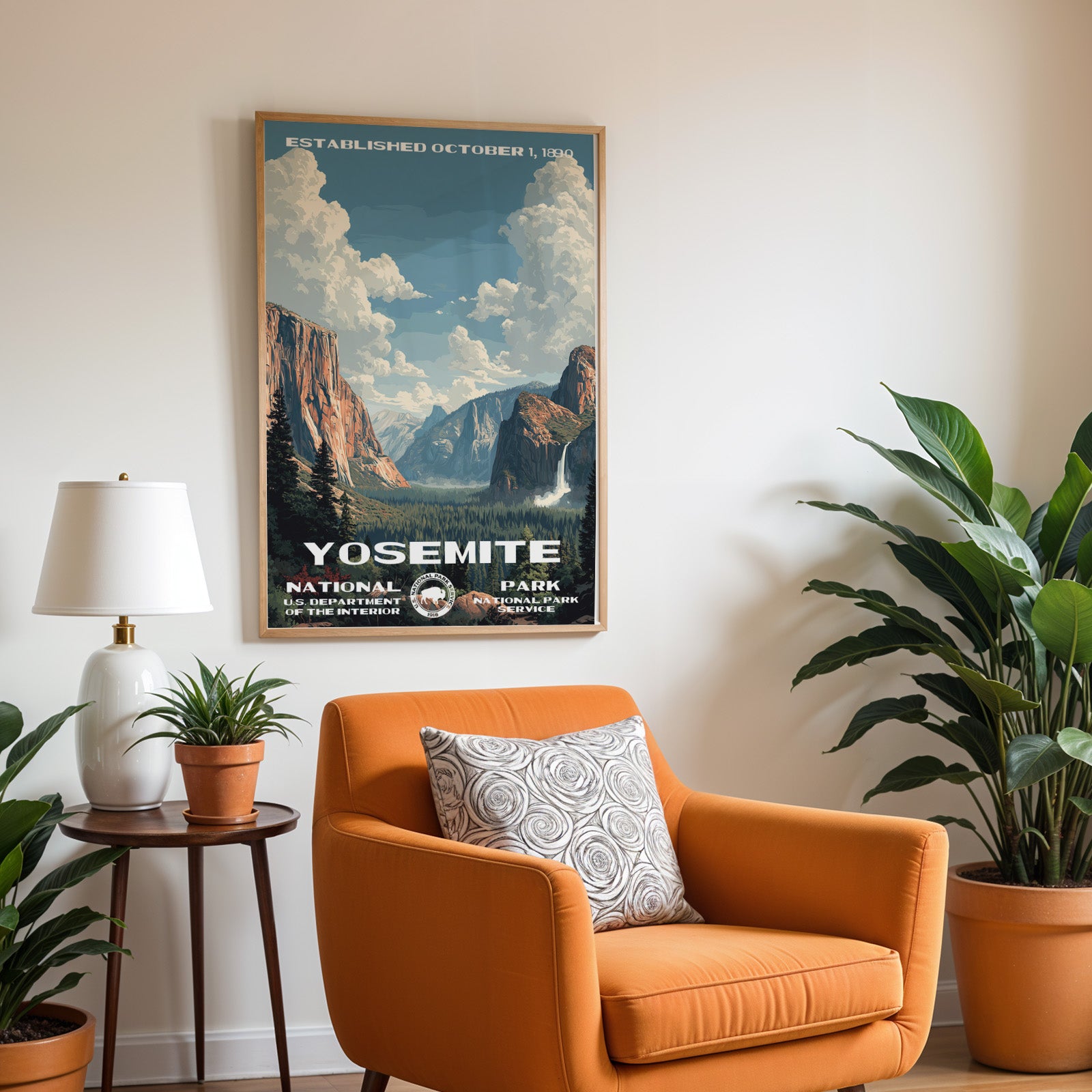 Yosemite National Park Vintage WPA