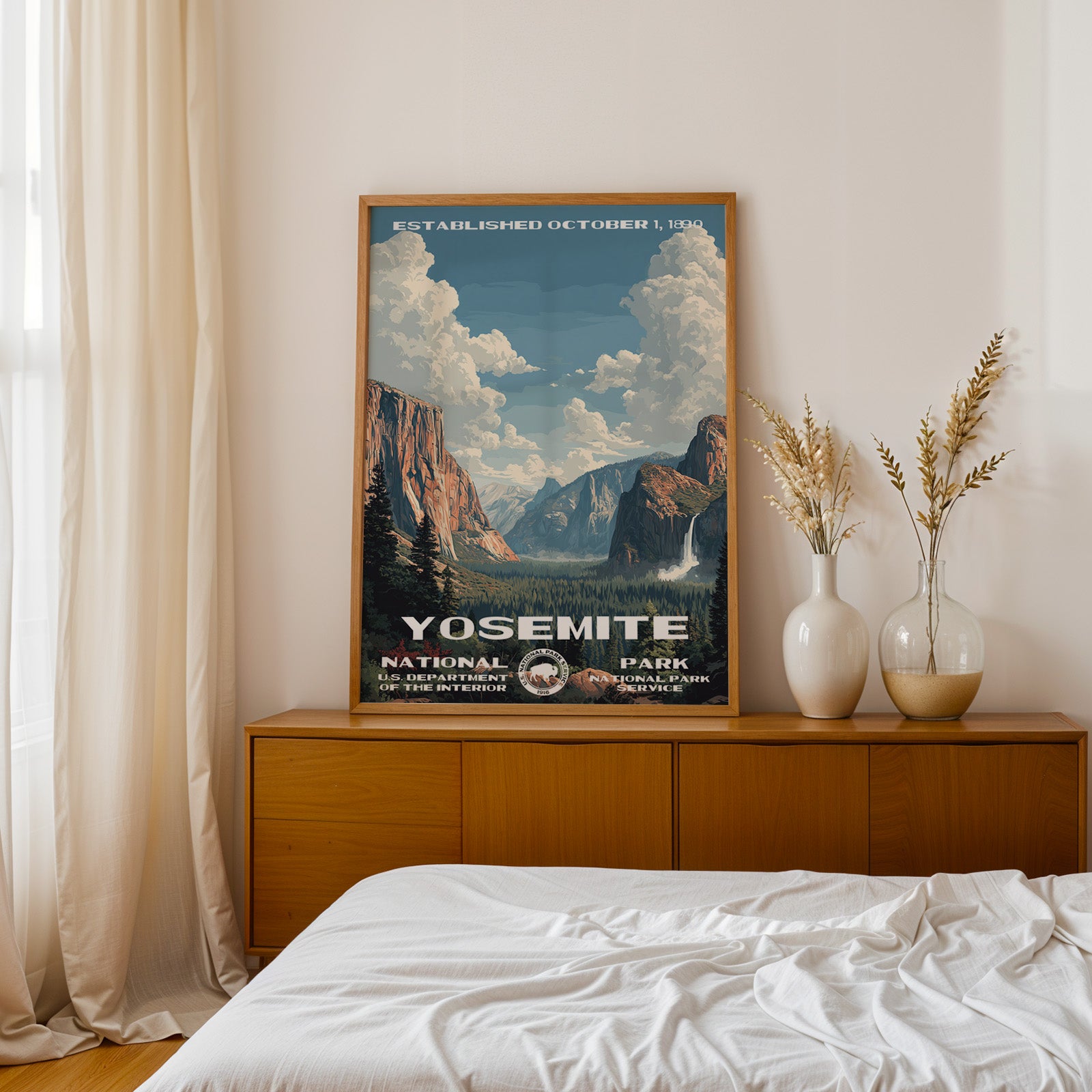 Yosemite National Park Vintage WPA