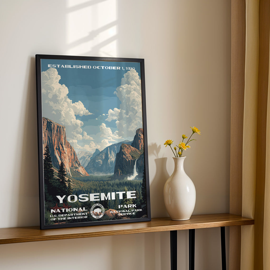 Yosemite National Park Vintage WPA