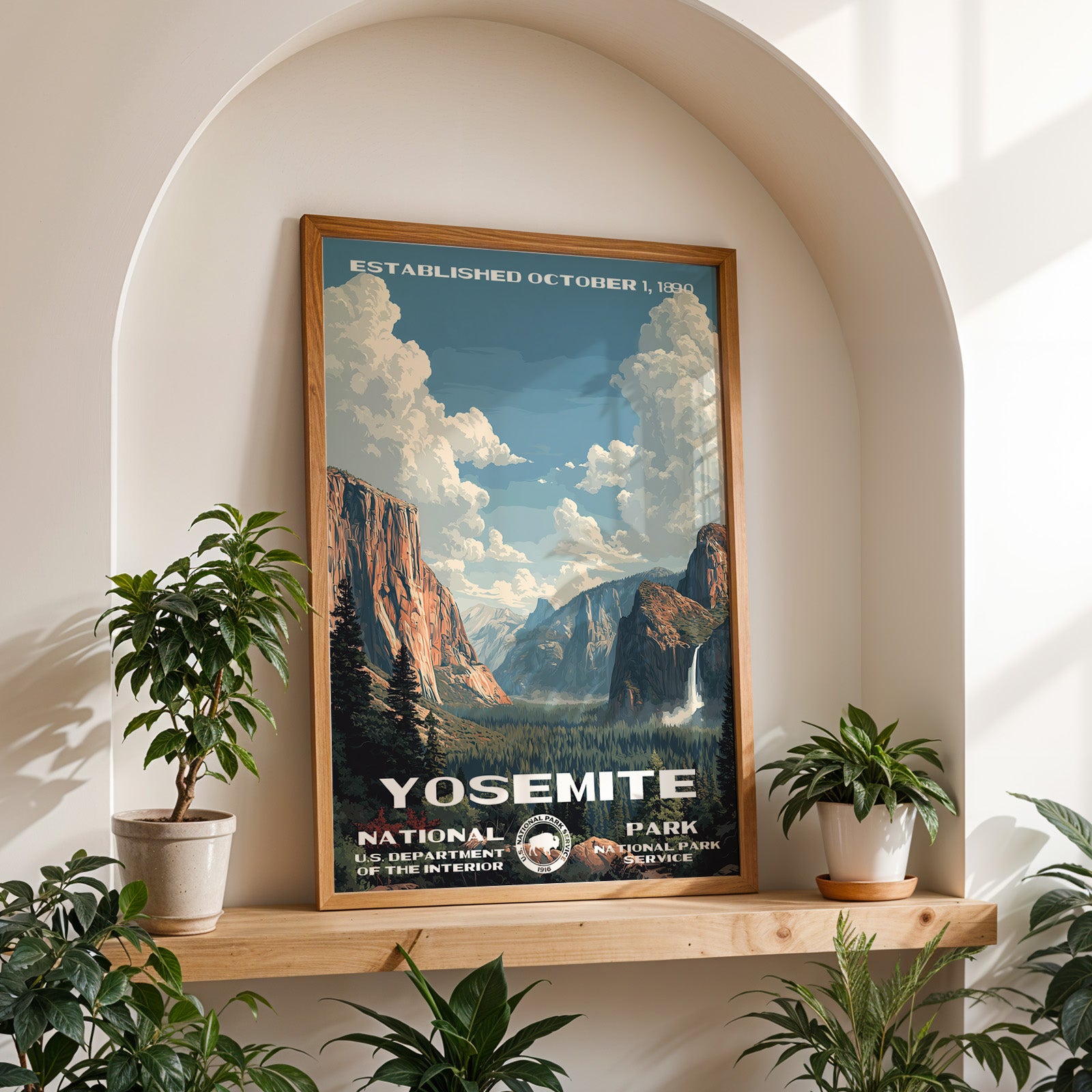 Yosemite National Park Vintage WPA