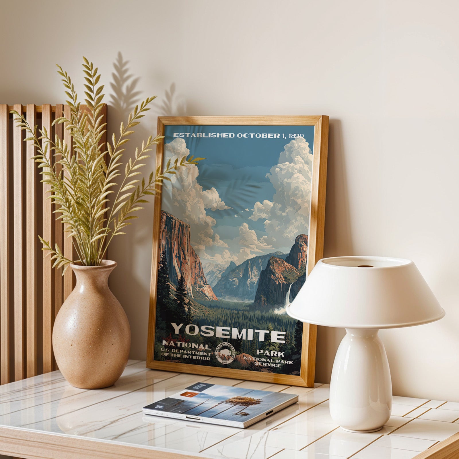 Yosemite National Park Vintage WPA