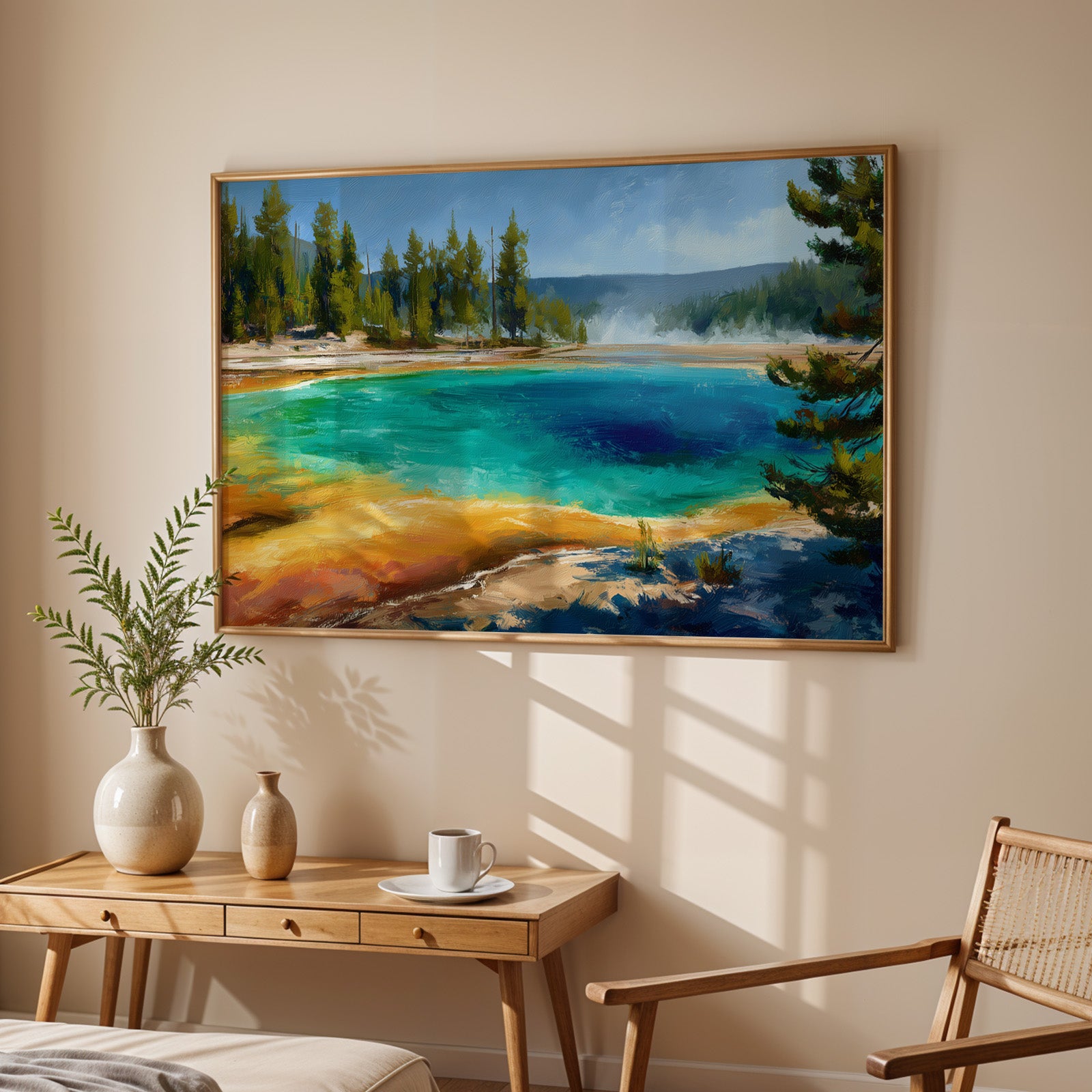 Yellowstone National Park Oil Painting