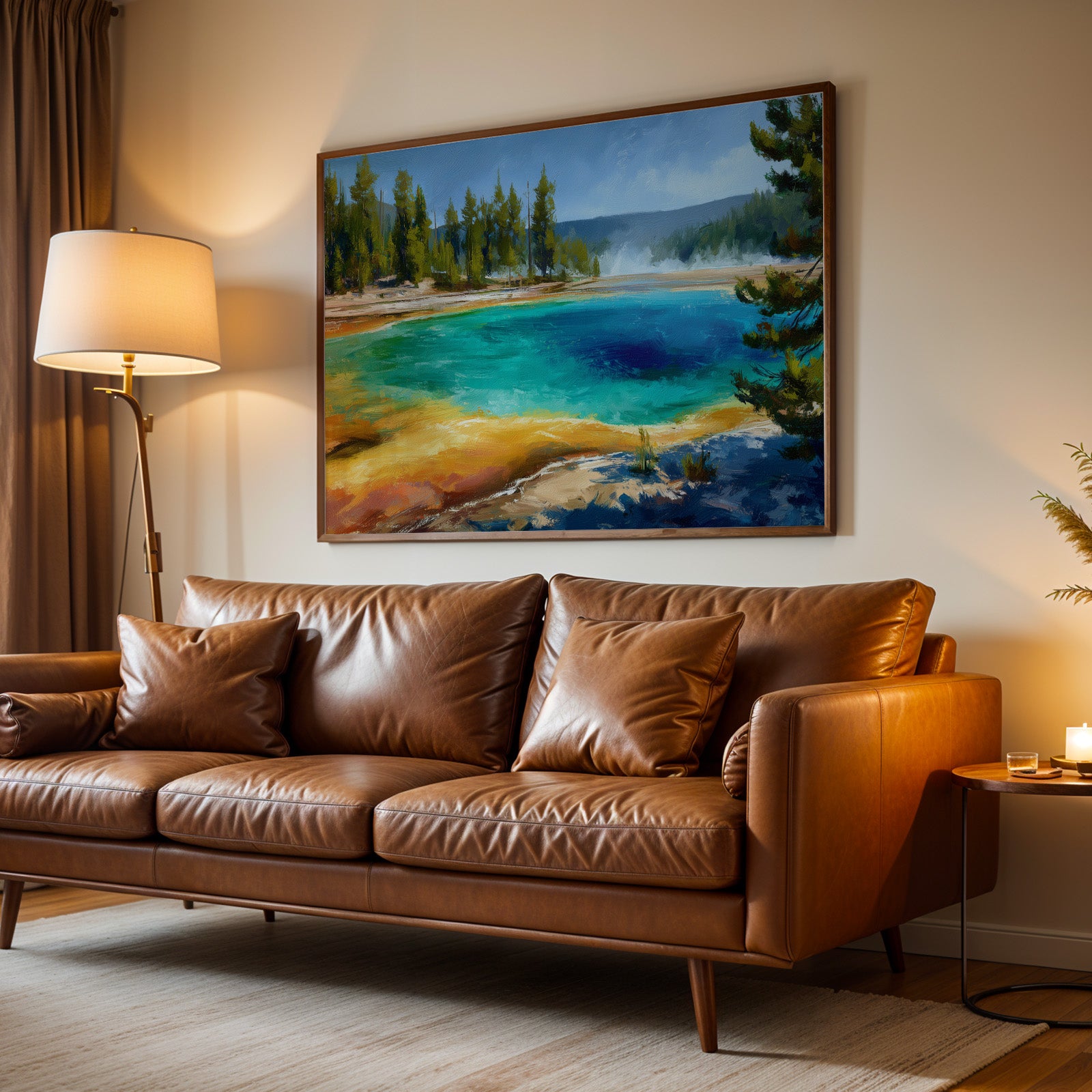 Yellowstone National Park Oil Painting