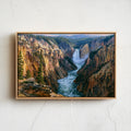 Yellowstone National Park Classical Oil Painting
