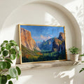Yosemite National Park Oil Painting