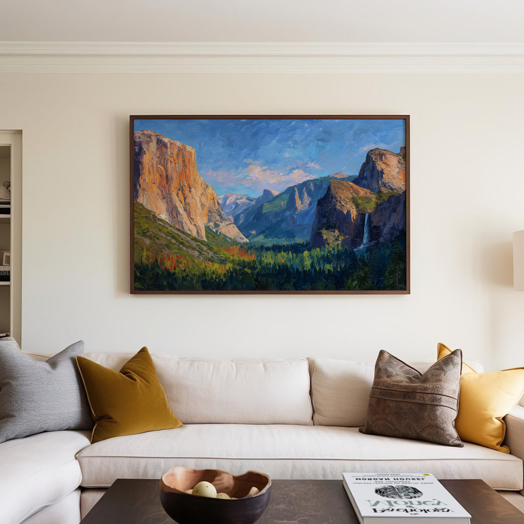 Yosemite National Park Oil Painting