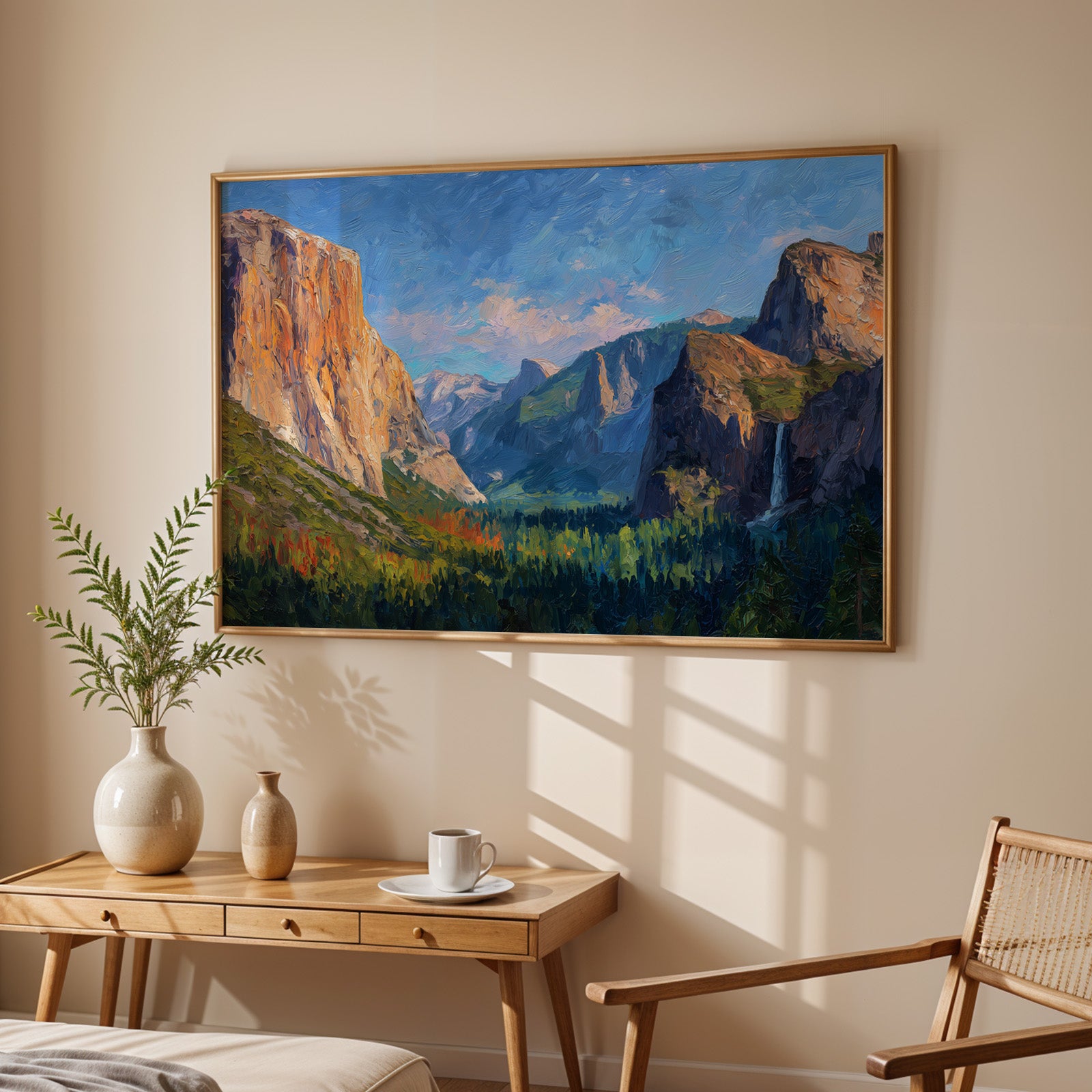 Yosemite National Park Oil Painting