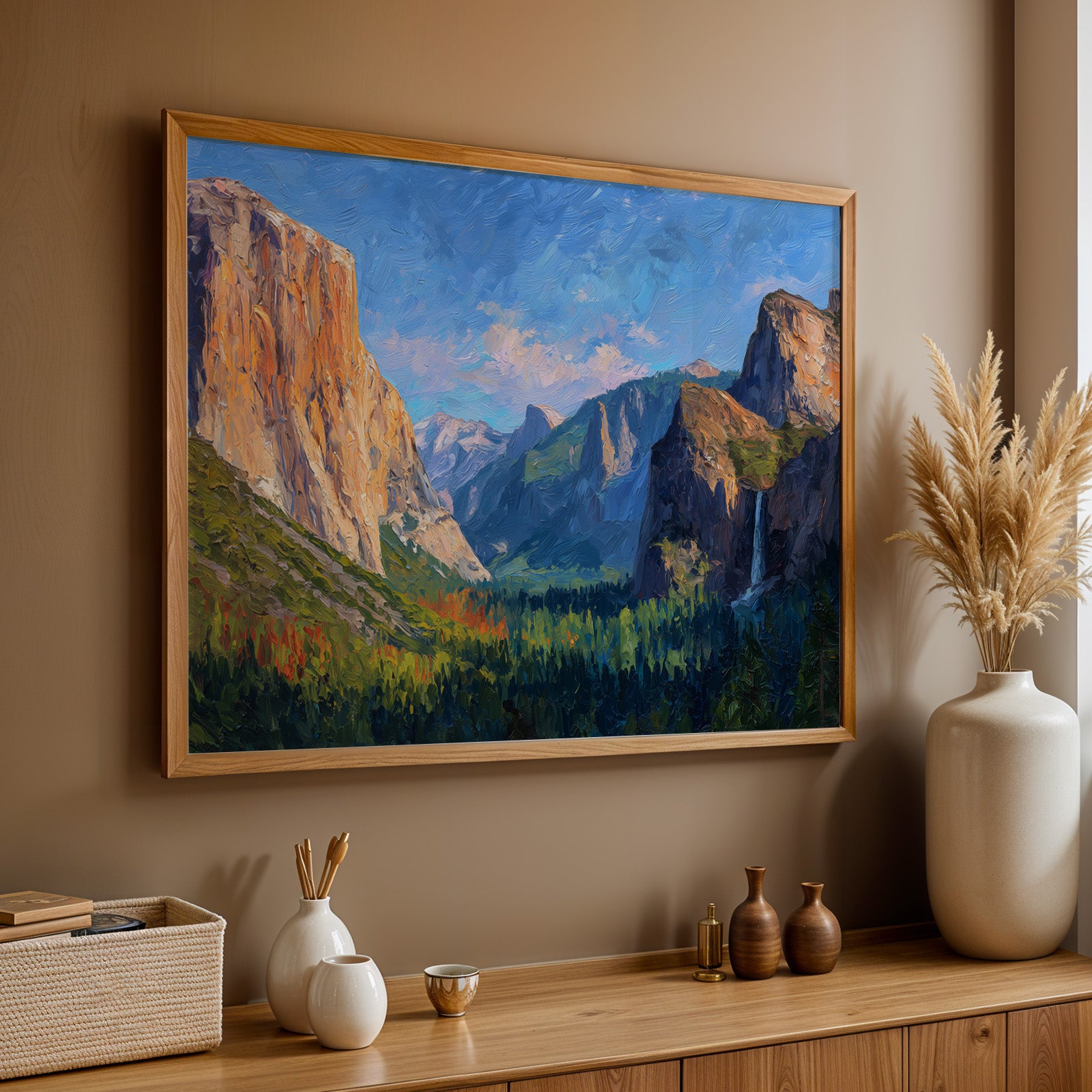 Yosemite National Park Oil Painting