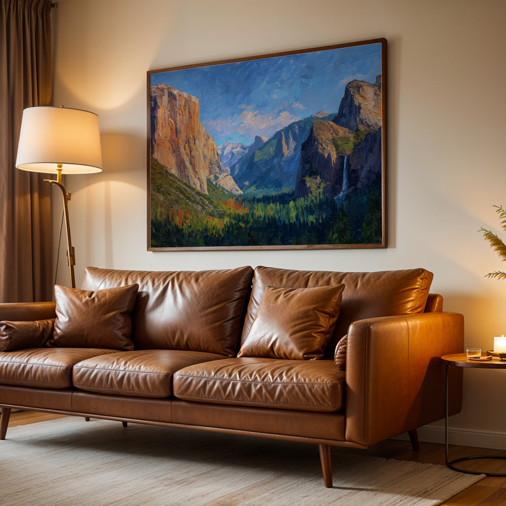 Yosemite National Park Oil Painting