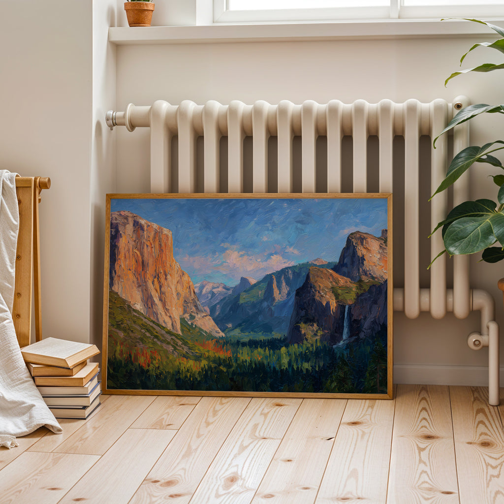Yosemite National Park Oil Painting