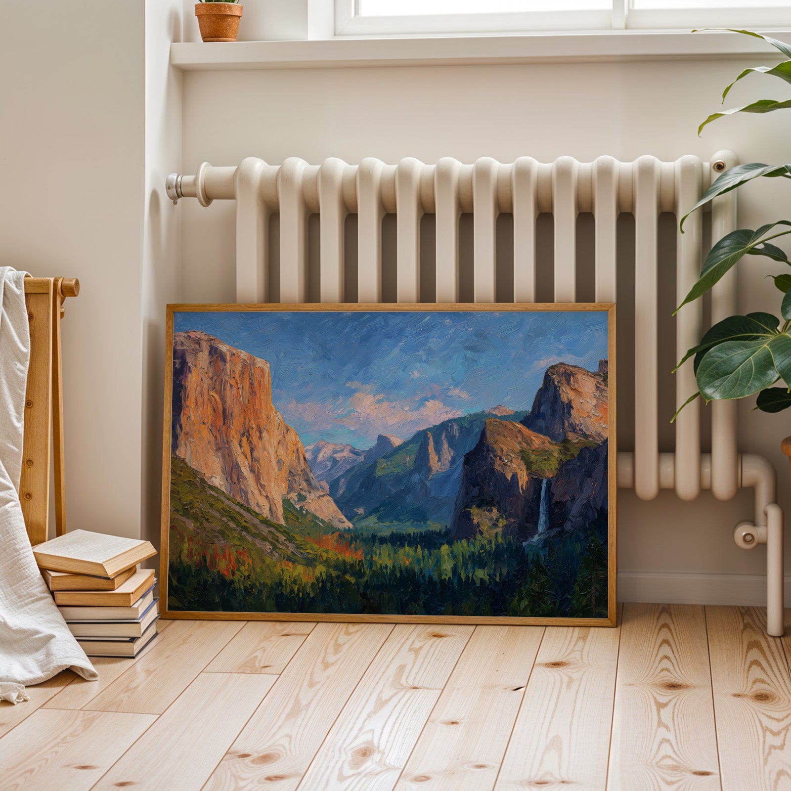 Yosemite National Park Oil Painting