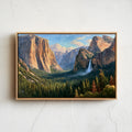 Yosemite National Park Classical Oil Painting