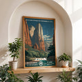 Zion National Park Vintage WPA