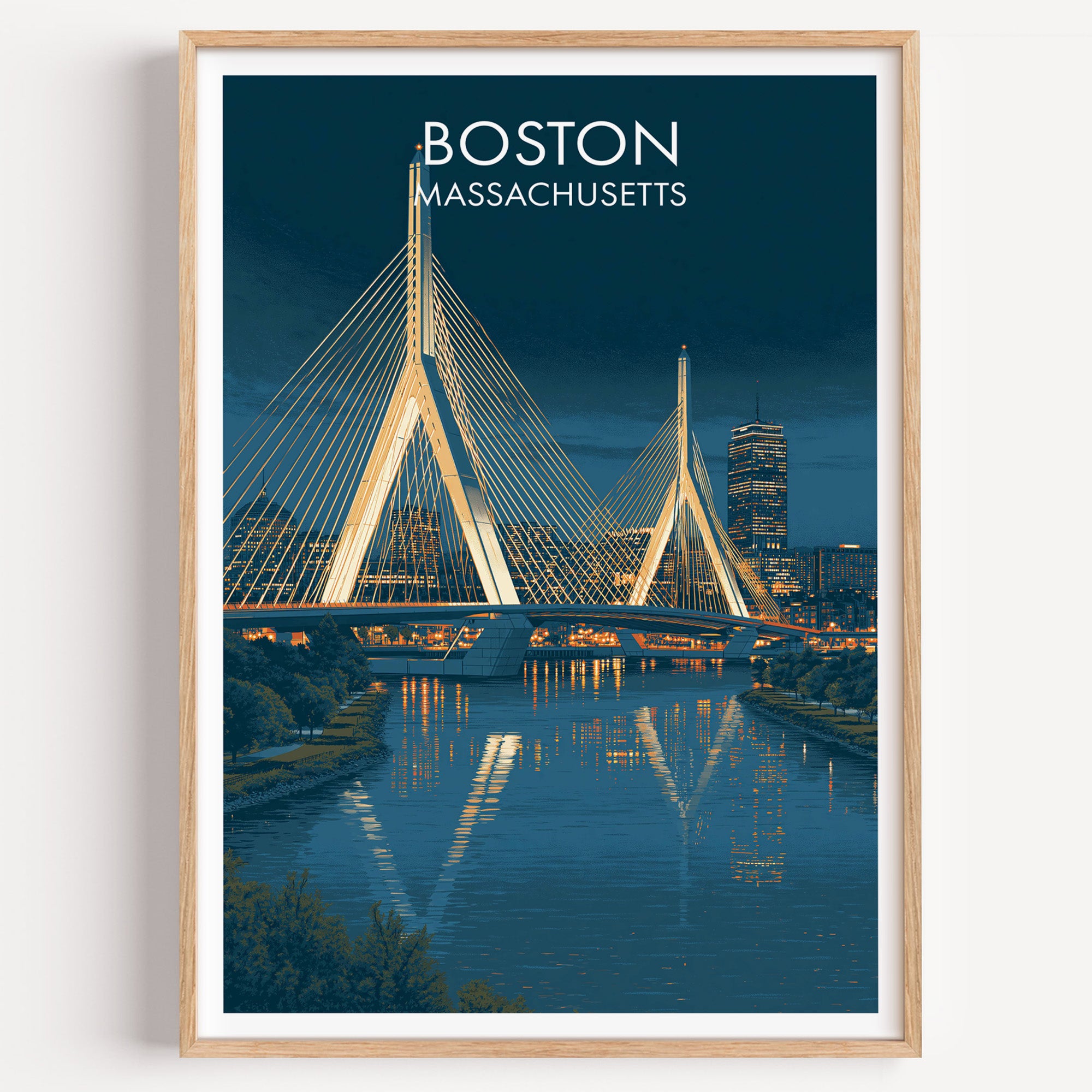 Zakim Bridge Boston Massachusetts