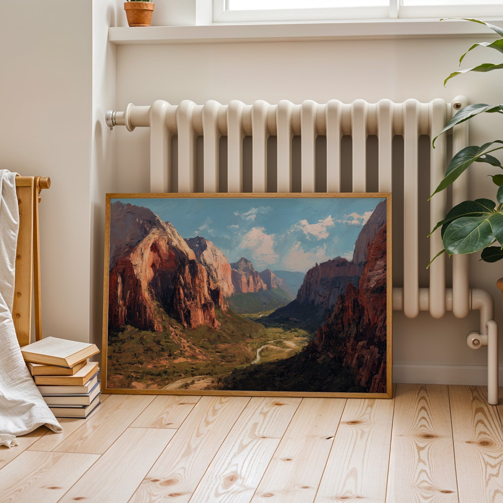Zion National Park Oil Painting