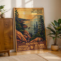 Acadia National Park Vintage WPA Art