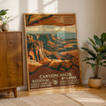 Canyonlands National Park Vintage WPA Art