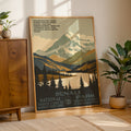 Denali National Park Vintage WPA Art