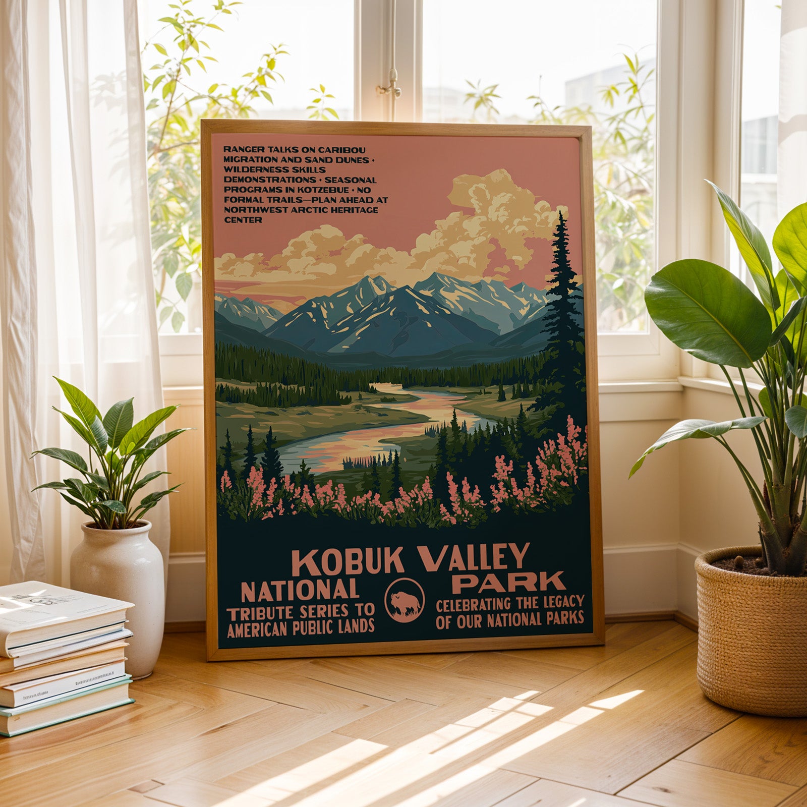 Kobuk Valley National Park Vintage WPA Art