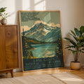 Lake Clark National Park Vintage WPA Art