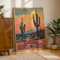 Saguaro National Park Vintage WPA Art